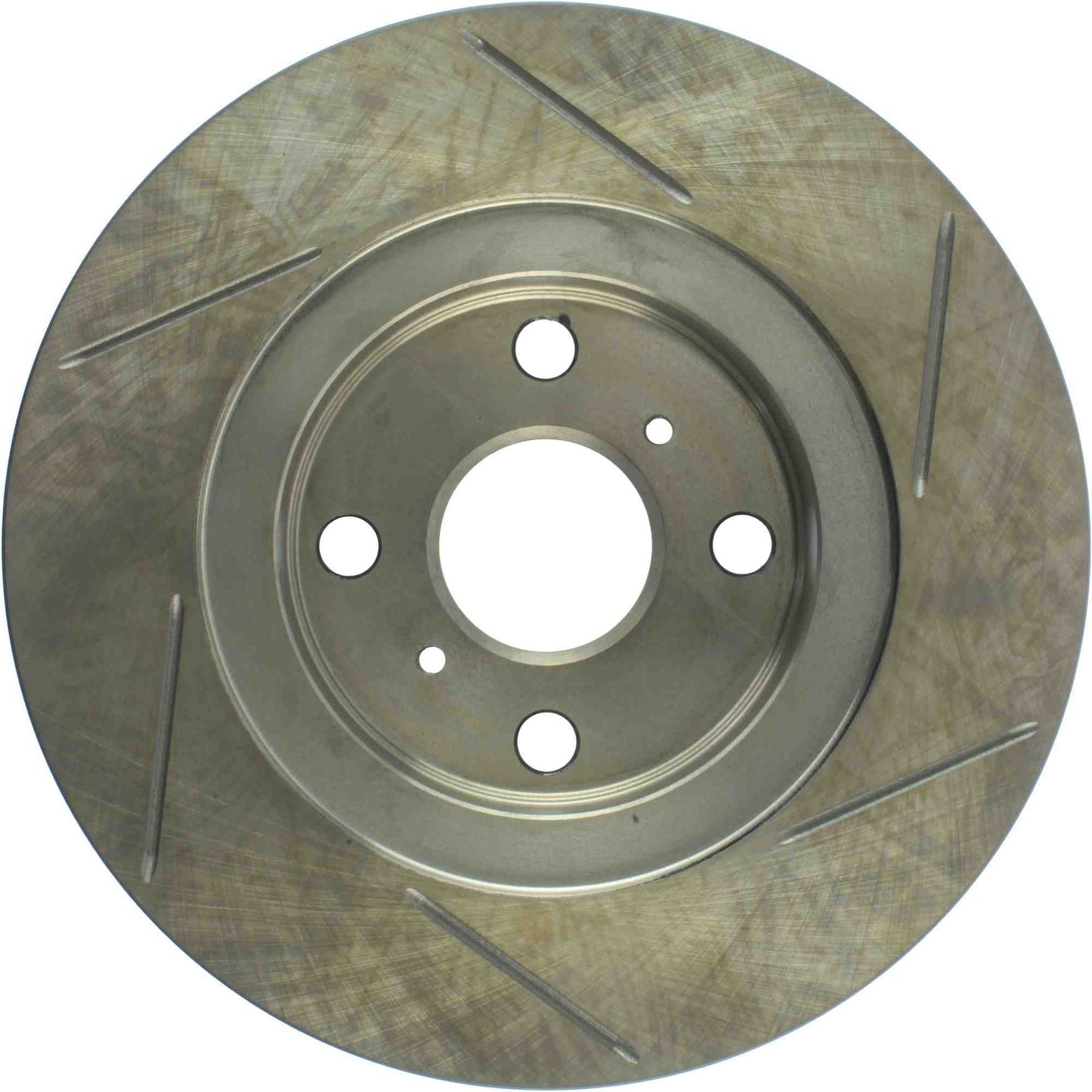 StopTech Power Slot 87-89 Toyota MR2/MR2 Spyder (Exc. Turbo) Rear Right Cryo Slotted Rotor 126.44055CSR
