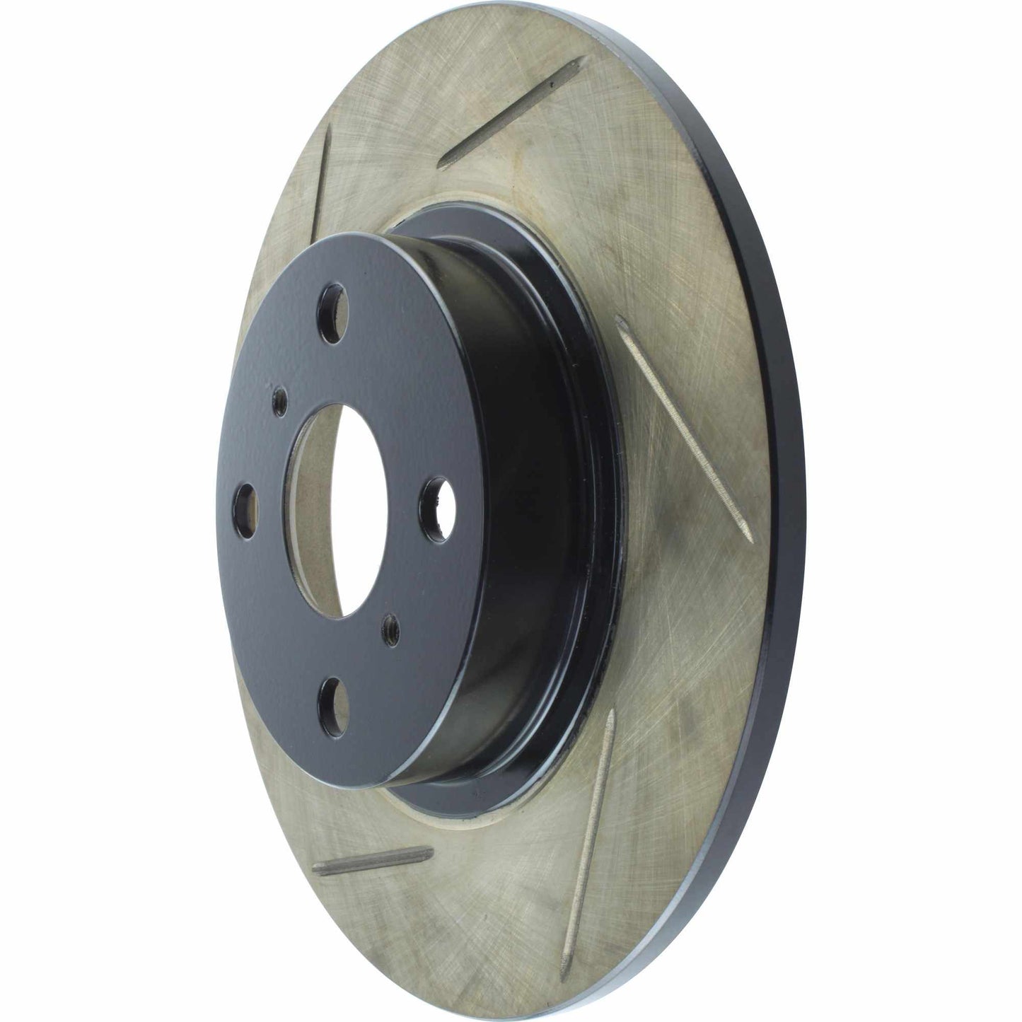StopTech Power Slot 87-89 Toyota MR2/MR2 Spyder (Exc. Turbo) Rear Right Cryo Slotted Rotor 126.44055CSR