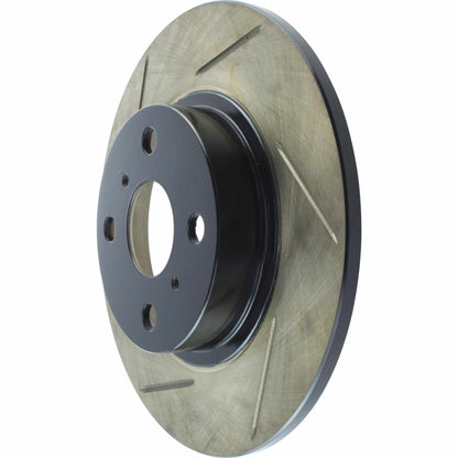 StopTech Power Slot 87-89 Toyota MR2/MR2 Turbo/MR2 Spyder (Exc. Turbo) Rear Right Slotted Rotor 126.44055SR