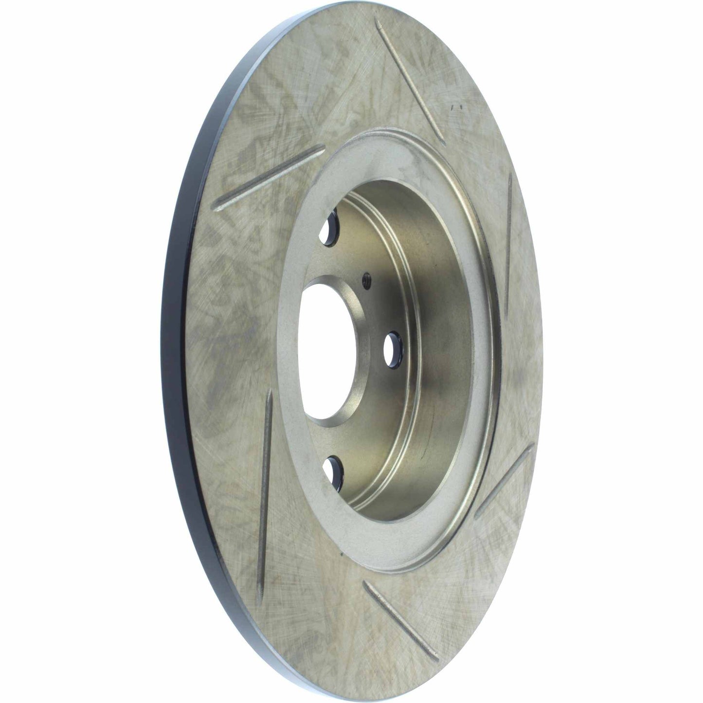 StopTech Power Slot 87-89 Toyota MR2/MR2 Turbo/MR2 Spyder (Exc. Turbo) Rear Right Slotted Rotor 126.44055SR