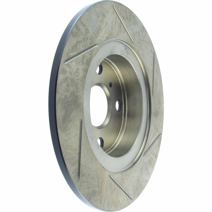 StopTech Power Slot 87-89 Toyota MR2/MR2 Turbo/MR2 Spyder (Exc. Turbo) Rear Right Slotted Rotor 126.44055SR