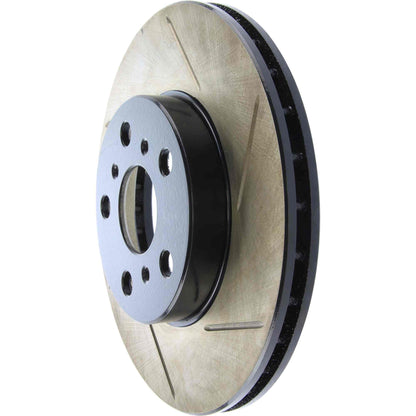 StopTech Power Slot 90-91 Toyota Celica GT/GT-S Front Left SportStop Slotted Rotor 126.44064SL