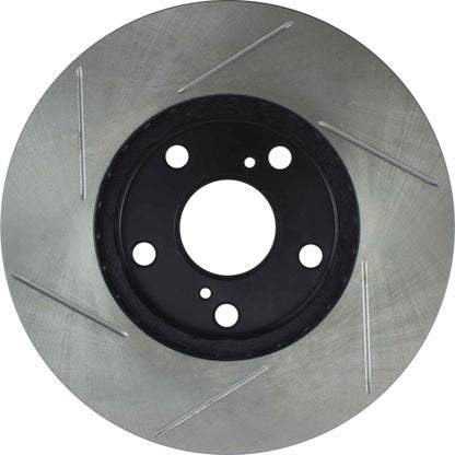 StopTech Power Slot 92-01 Toyota Camry 6cyl / 97-01 Lexus E Series Front Left SportStop Slotted Rot 126.44079SL