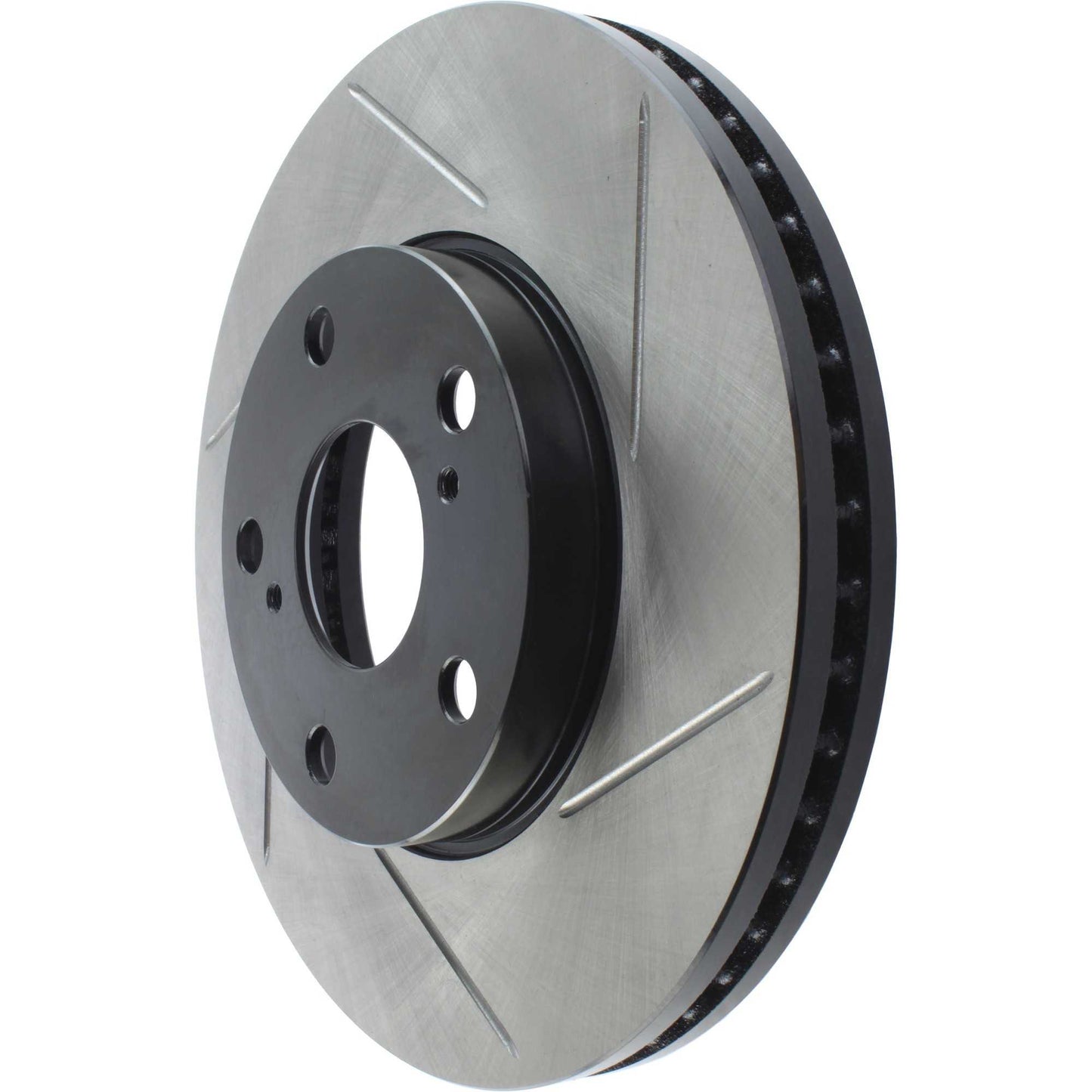 StopTech Power Slot 92-01 Toyota Camry 6cyl / 97-01 Lexus E Series Front Left SportStop Slotted Rot 126.44079SL