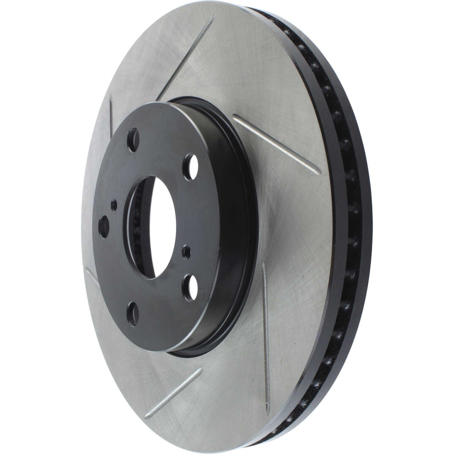 StopTech Power Slot 92-01 Toyota Camry 6cyl / 97-01 Lexus E Series Front Right SportStop Slotted Ro 126.44079SR