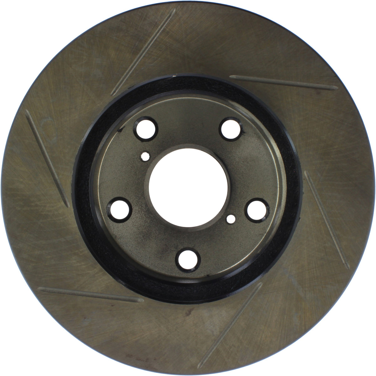 Stoptech 92-98 Lexus SC 300 Sport Left Front Slotted Cryo Rotor 126.44081CSL