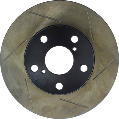 Stoptech 92-98 Lexus SC 300 Sport Left Front Slotted Cryo Rotor 126.44081CSL