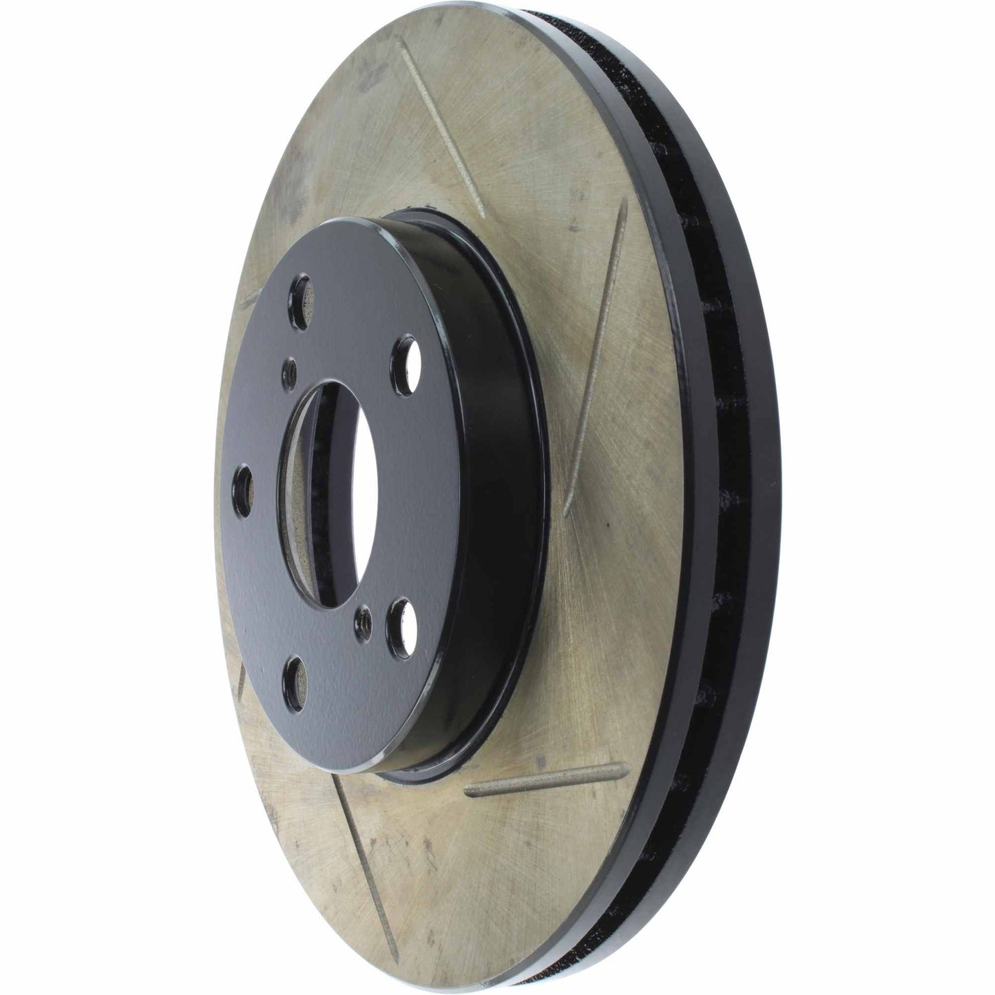 Stoptech 92-98 Lexus SC 300 Sport Left Front Slotted Cryo Rotor 126.44081CSL