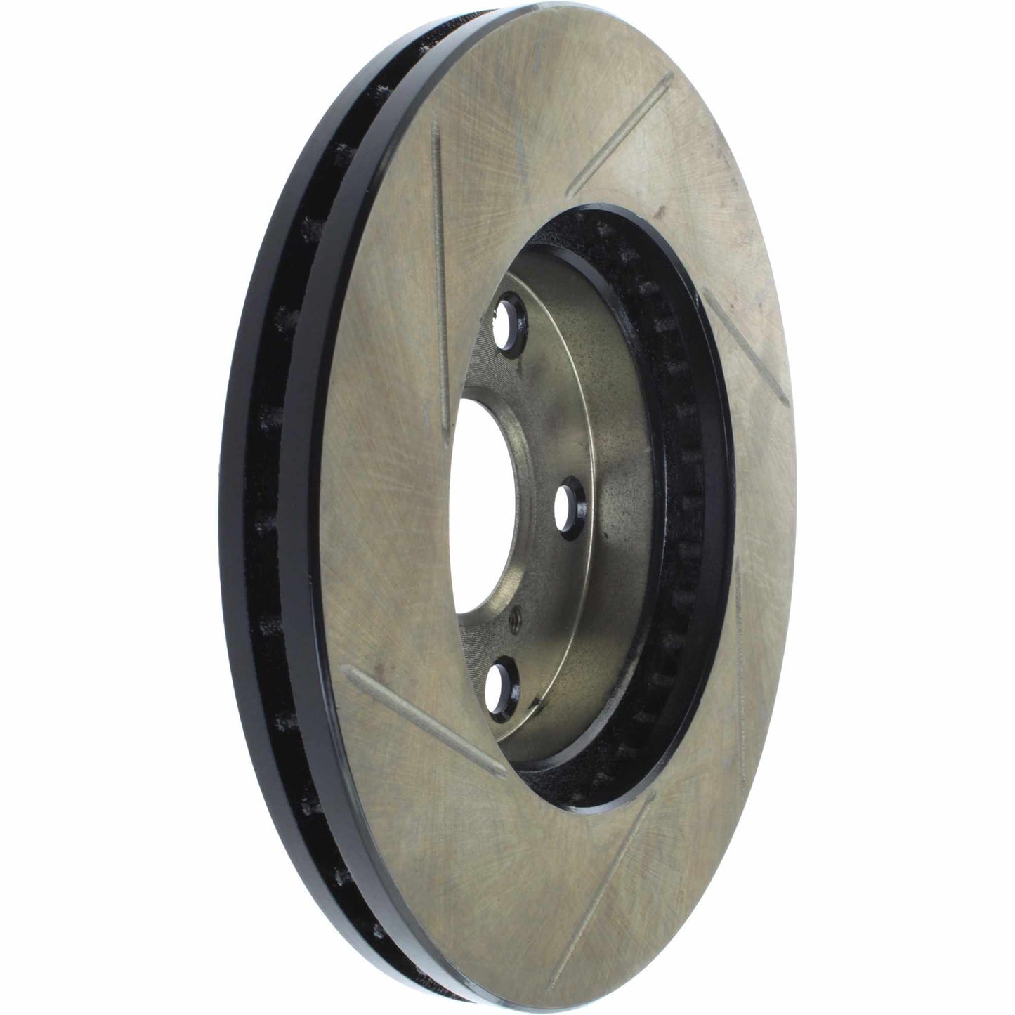 Stoptech 92-98 Lexus SC 300 Sport Left Front Slotted Cryo Rotor 126.44081CSL