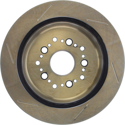 Stoptech 92-98 Lexus SC 300 Sport Left Rear Slotted Cryo Rotor 126.44082CSL