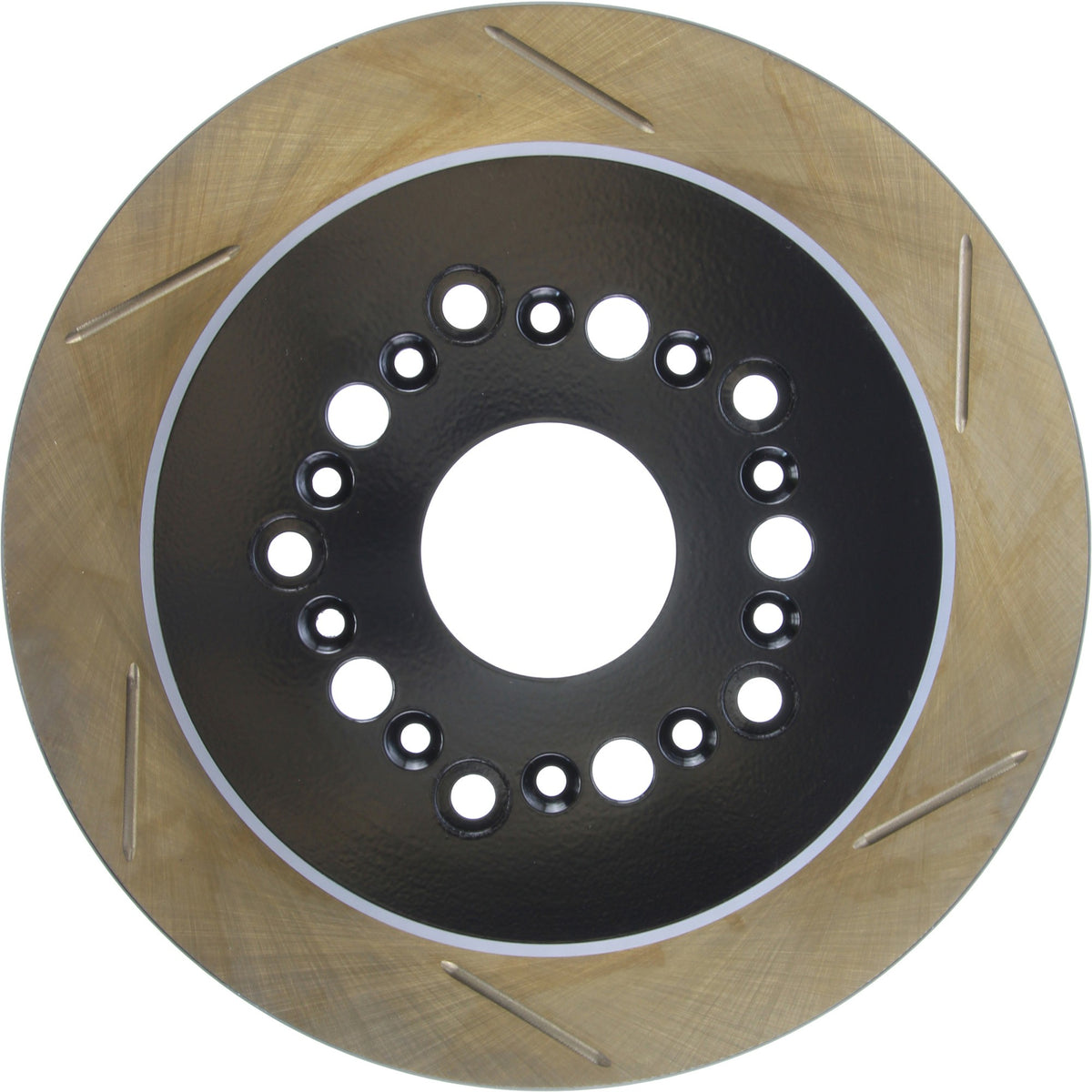 Stoptech 92-98 Lexus SC 300 Sport Left Rear Slotted Cryo Rotor 126.44082CSL