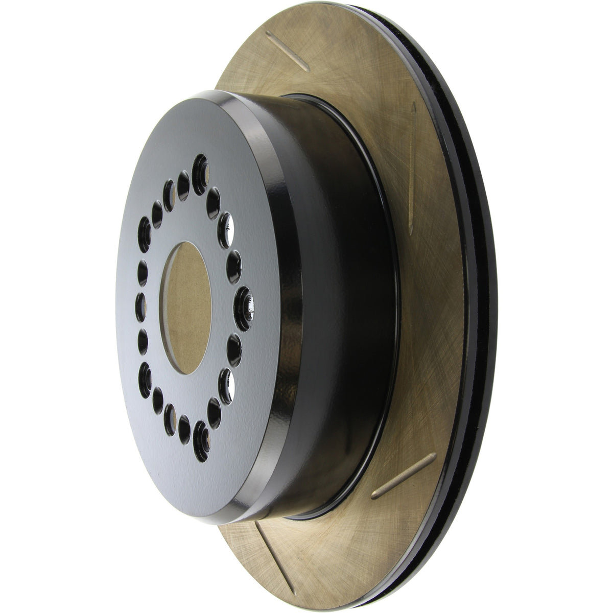 Stoptech 92-98 Lexus SC 300 Sport Left Rear Slotted Cryo Rotor 126.44082CSL