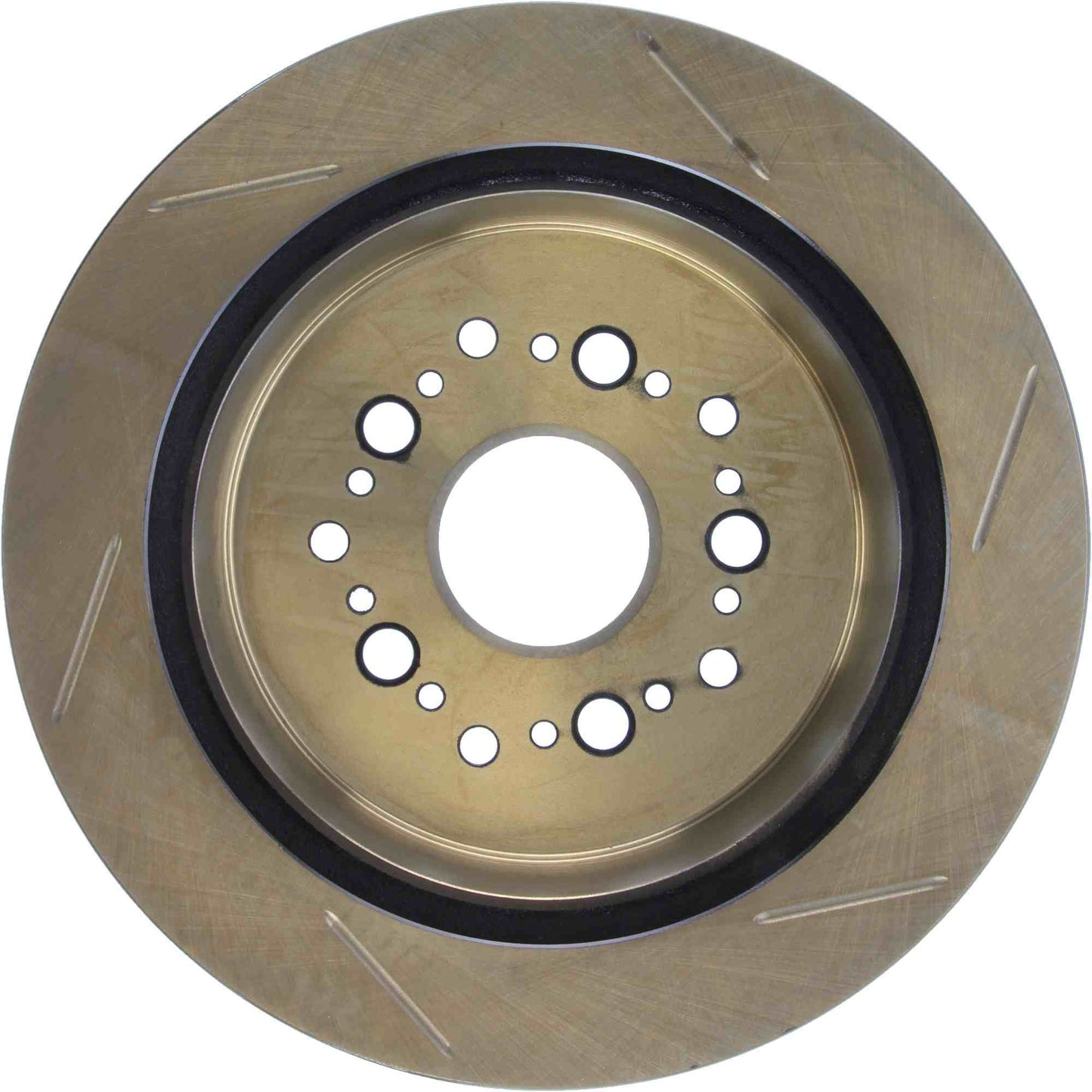 Stoptech 92-98 Lexus SC 300 Sport Right Rear Slotted Cryo Rotor 126.44082CSR