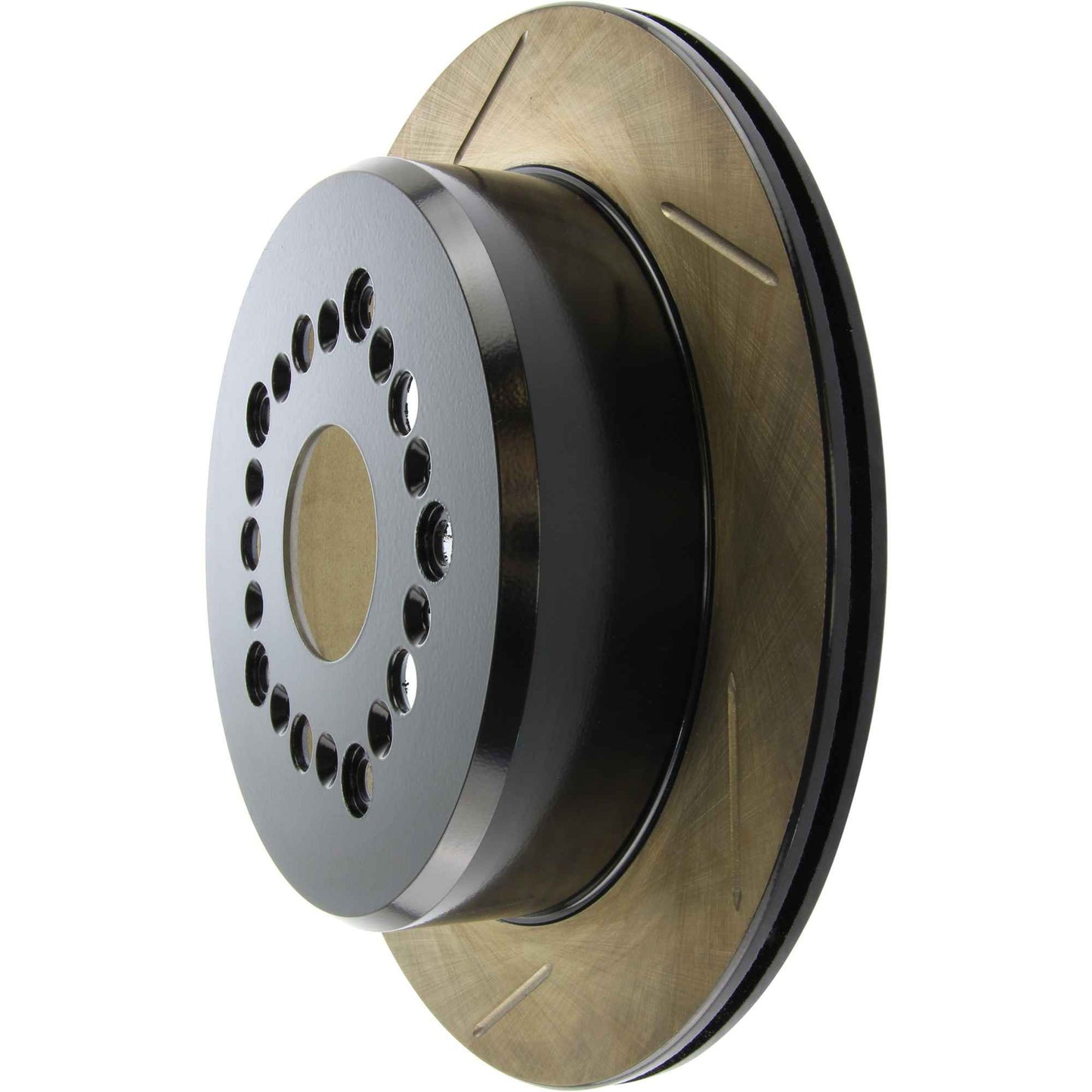 Stoptech 92-98 Lexus SC 300 Sport Right Rear Slotted Cryo Rotor 126.44082CSR