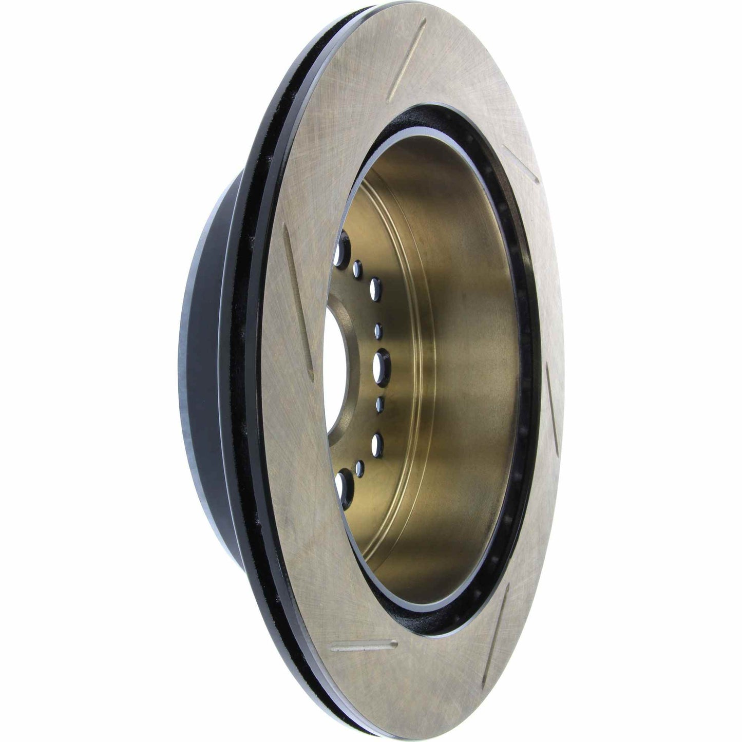 StopTech Sport Slotted Brake Rotor; Rear Left
