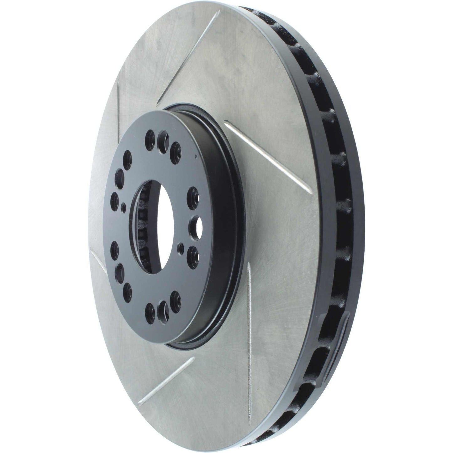 StopTech Power Slot 93-05 Lexus GS Series / 00-05 IS300 / 93-94 LS Front Right Cryo Slotted Rotor 126.44083CSR
