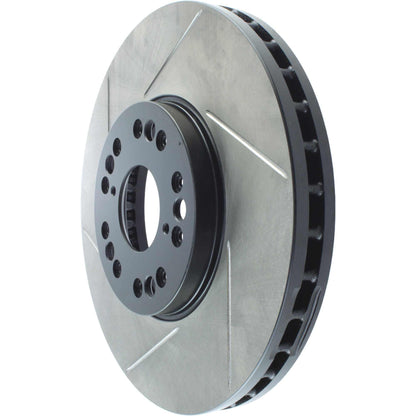 StopTech Power Slot 93-05 Lexus GS Series / 00-05 IS300 / 93-94 LS Front Right Cryo Slotted Rotor 126.44083CSR
