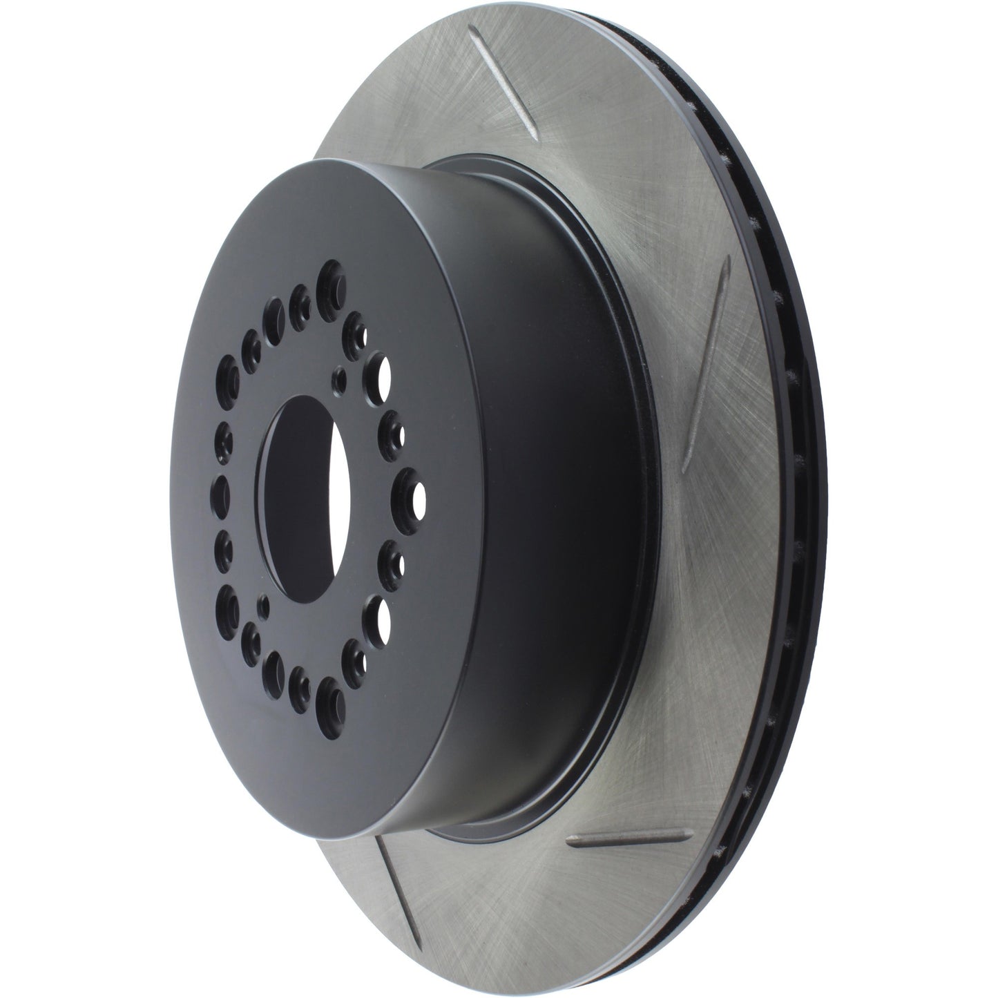 StopTech Sport Slotted Brake Rotor; Rear Left