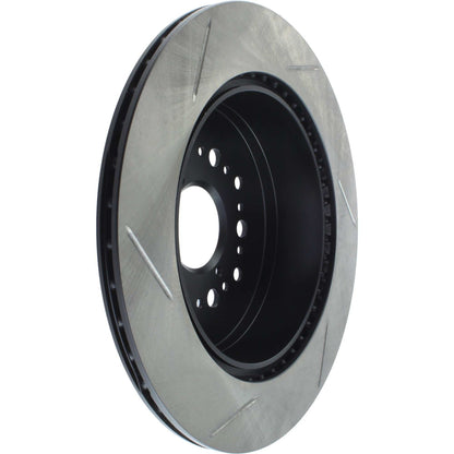 StopTech Sport Slotted Brake Rotor; Rear Left