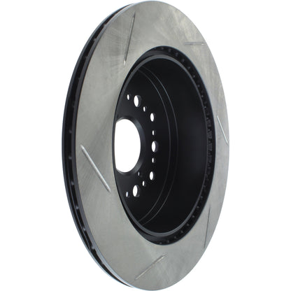 StopTech Sport Slotted Brake Rotor; Rear Left