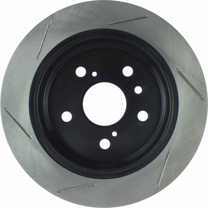 StopTech Sport Slotted Brake Rotor; Rear Left