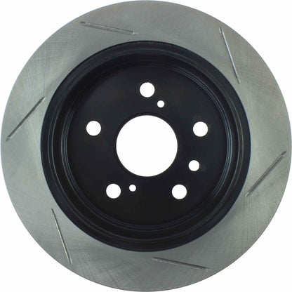 StopTech Power Slot 92-01 Toyota Camry 6cyl / 97-01 Lexus E Series Rear Right SportStop Slotted Rot 126.44085SR