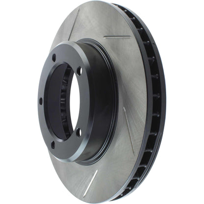 StopTech 98-07 Lexus LX / Toyota Land Cruiser Cryo Slotted Front Right Sport Brake Rotor 126.44086CSR