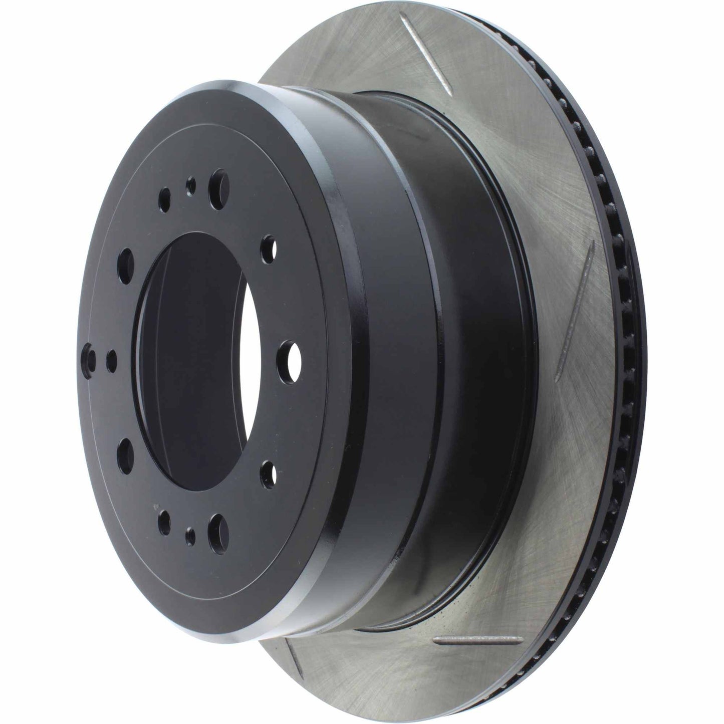 StopTech 98-07 Toyota Land Cruiser Rear Left Slotted Sport Cryo Brake Rotor 126.44087CSL