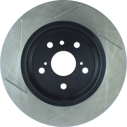 StopTech Sport Slotted Brake Rotor; Rear Left