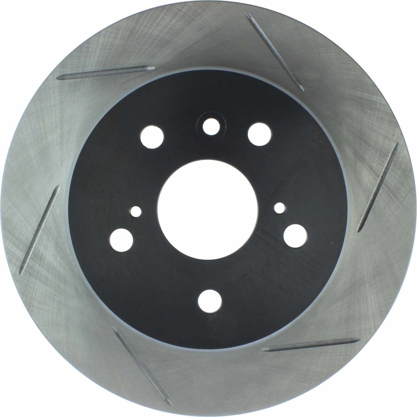 StopTech Sport Slotted Brake Rotor; Rear Left