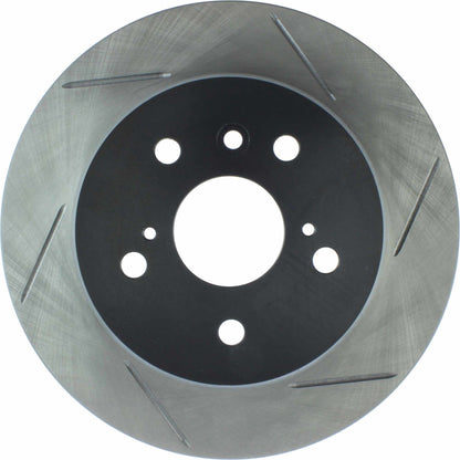 StopTech Sport Slotted Brake Rotor; Rear Left