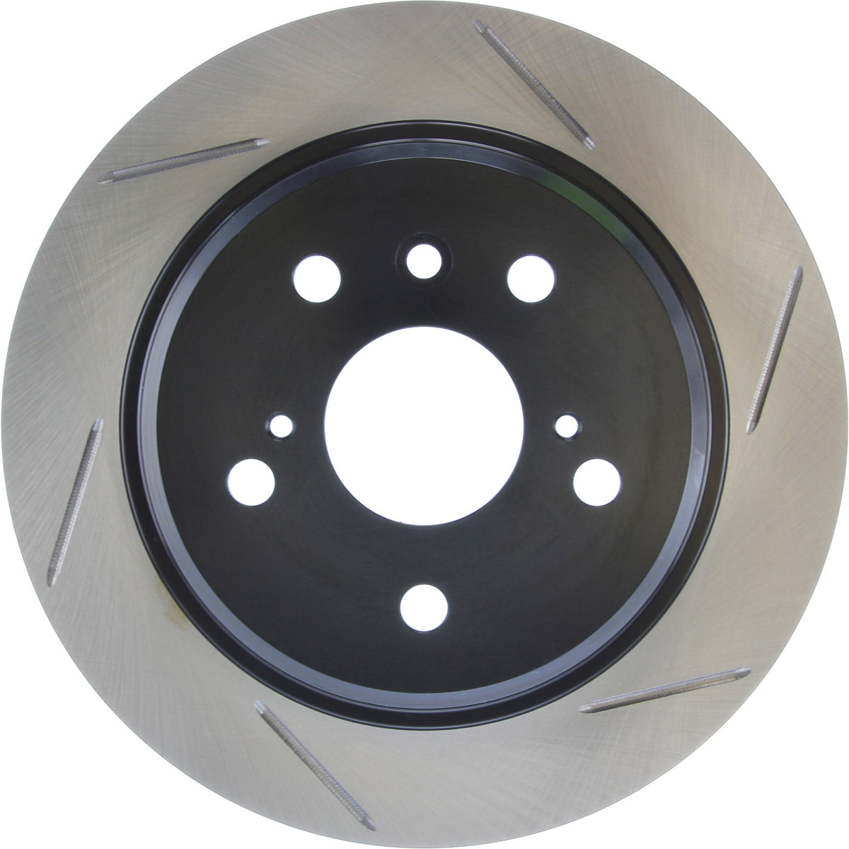 StopTech Sport Slotted Brake Rotor; Rear Left