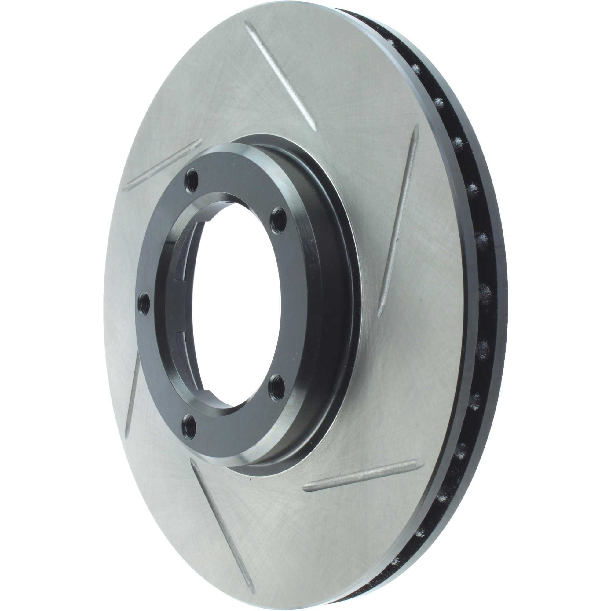 StopTech Power Slot 95-04 Toyota Tacoma 5 Lugs Front Left Slotted CRYO Rotor 126.44108CSL