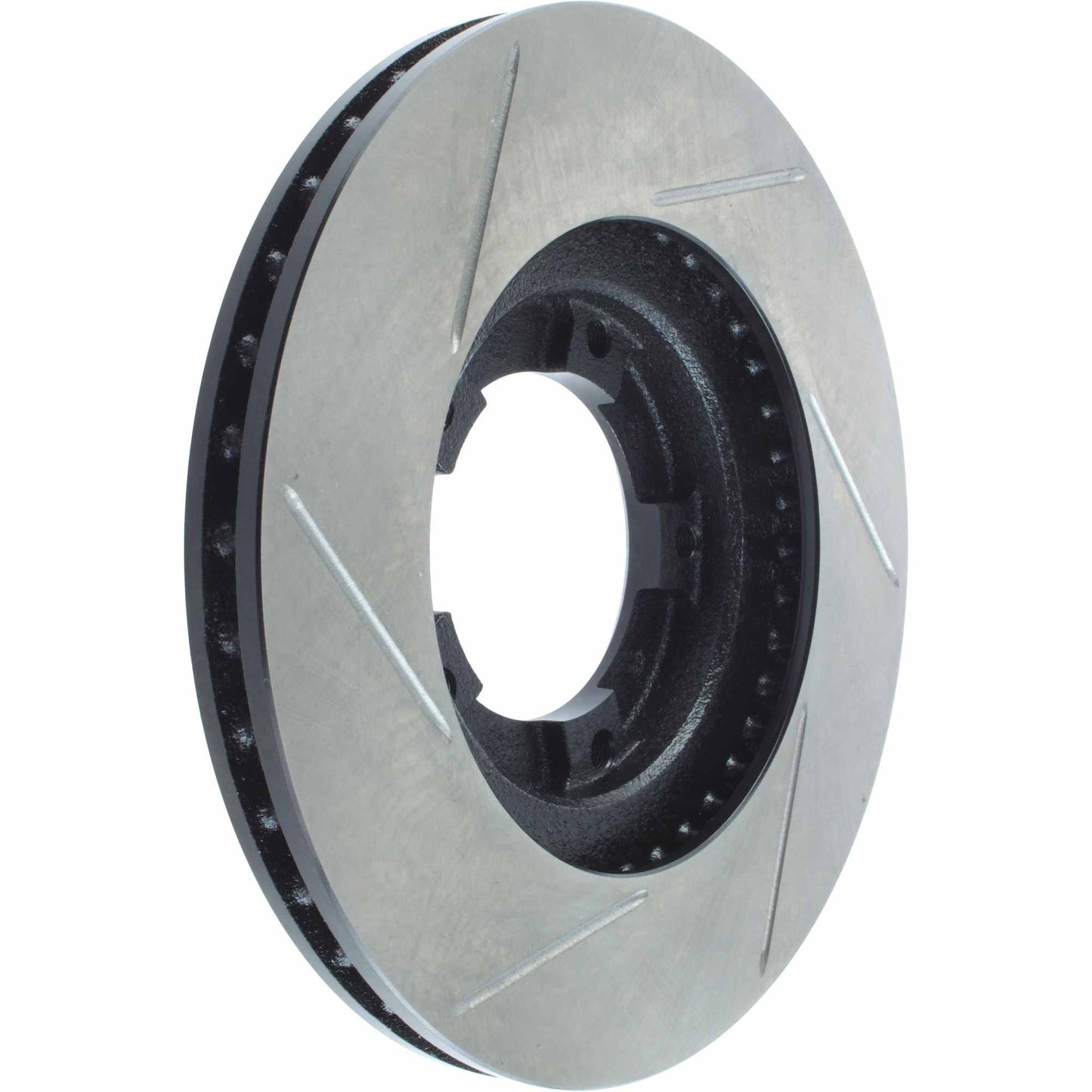 StopTech Power Slot 95-04 Toyota Tacoma 5 Lugs Front Left Slotted Rotor 126.44108SL