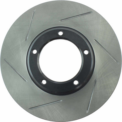 StopTech Power Slot 95-04 Toyota Tacoma 5 Lugs Front Right Slotted Rotor 126.44108SR