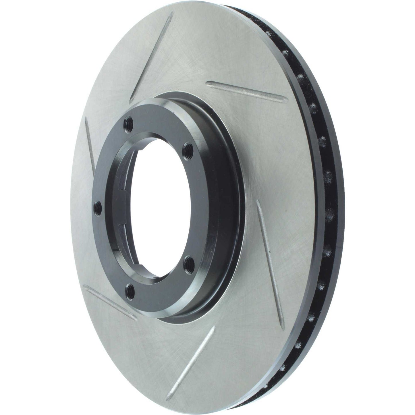 StopTech Power Slot 95-04 Toyota Tacoma 5 Lugs Front Right Slotted Rotor 126.44108SR