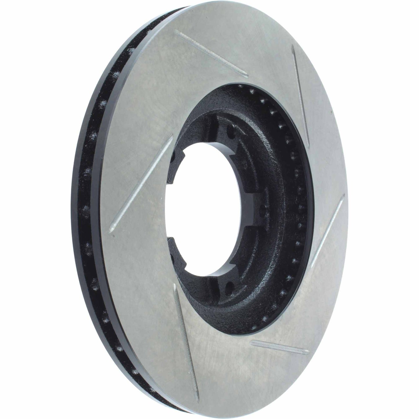 StopTech Power Slot 95-04 Toyota Tacoma 5 Lugs Front Right Slotted Rotor 126.44108SR