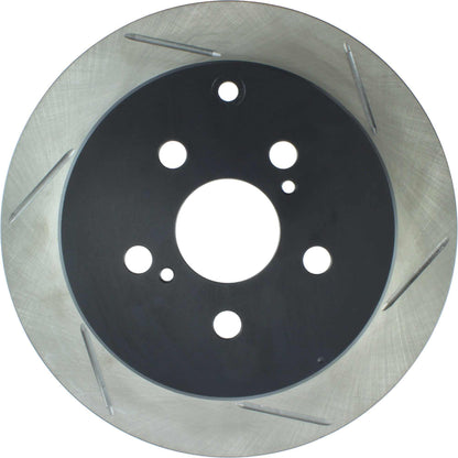 StopTech Sport Slotted Brake Rotor; Rear Left