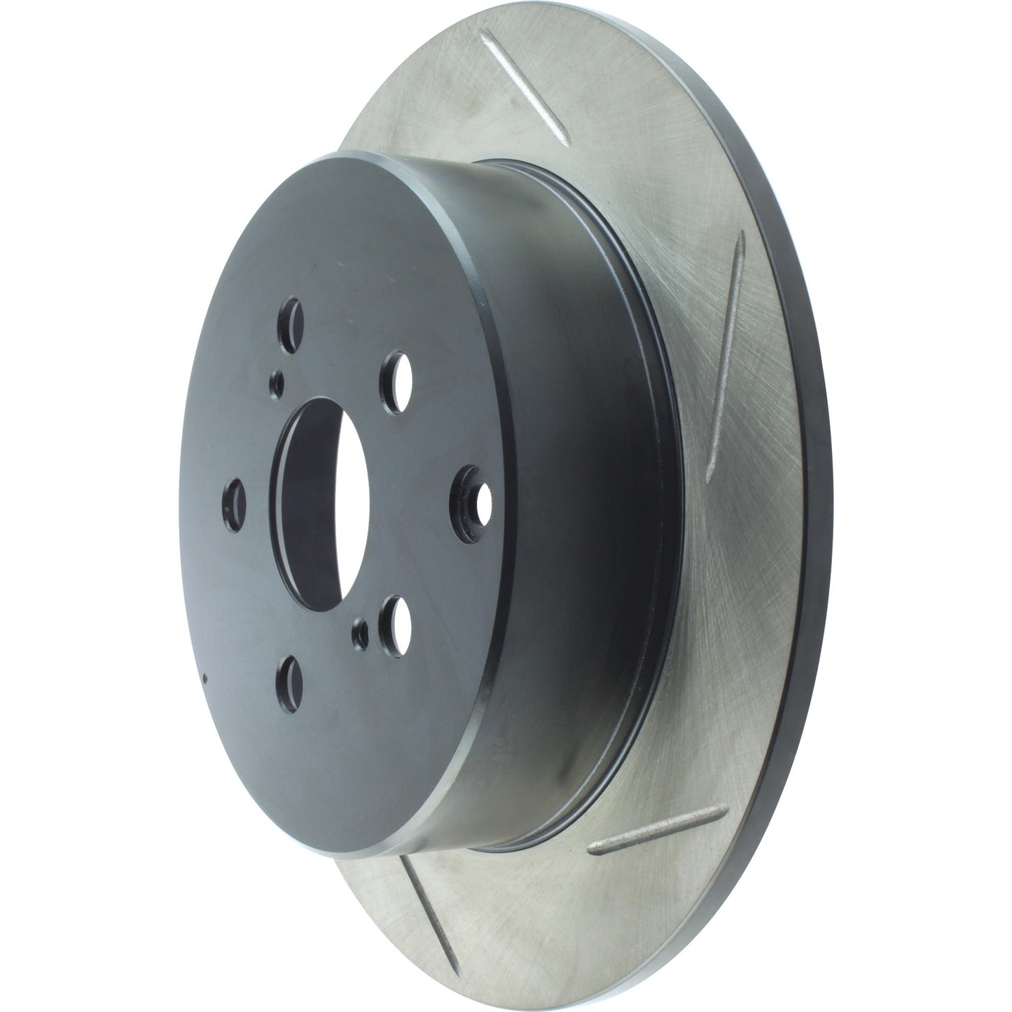 StopTech Sport Slotted Brake Rotor; Rear Left