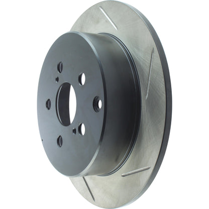 StopTech Sport Slotted Brake Rotor; Rear Left