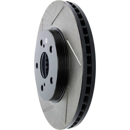 StopTech Power Slot 06-07 Lexus IS250/350 / 08 IS250 CRYO Slotted Front Right Rotor 126.44125CSR