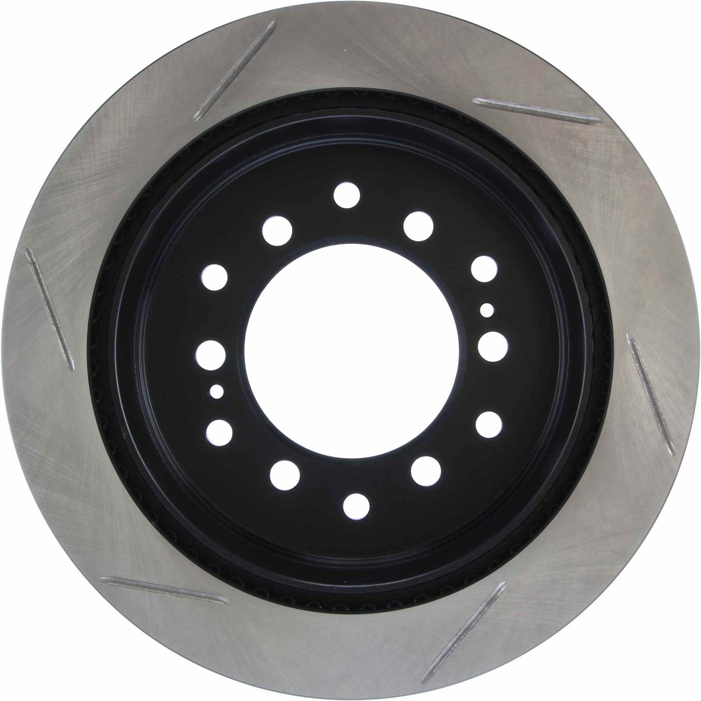 StopTech 01-07 Toyota Sequoia/03-09 4 Runner / 03-09 Lexus GX470 Slotted Left Rear CRYO-STOP Rotor 126.44128CSL