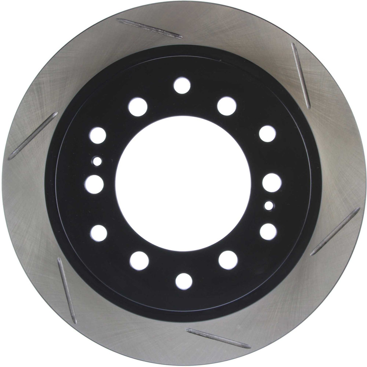 StopTech 01-07 Toyota Sequoia/03-09 4 Runner / 03-09 Lexus GX470 Slotted Left Rear CRYO-STOP Rotor 126.44128CSL