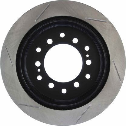 StopTech Power Slot 01-07 Toyota Sequoia/03-09 4 Runner / 03-09 Lexus GX470 Slotted Left Rear Rotor 126.44128SL