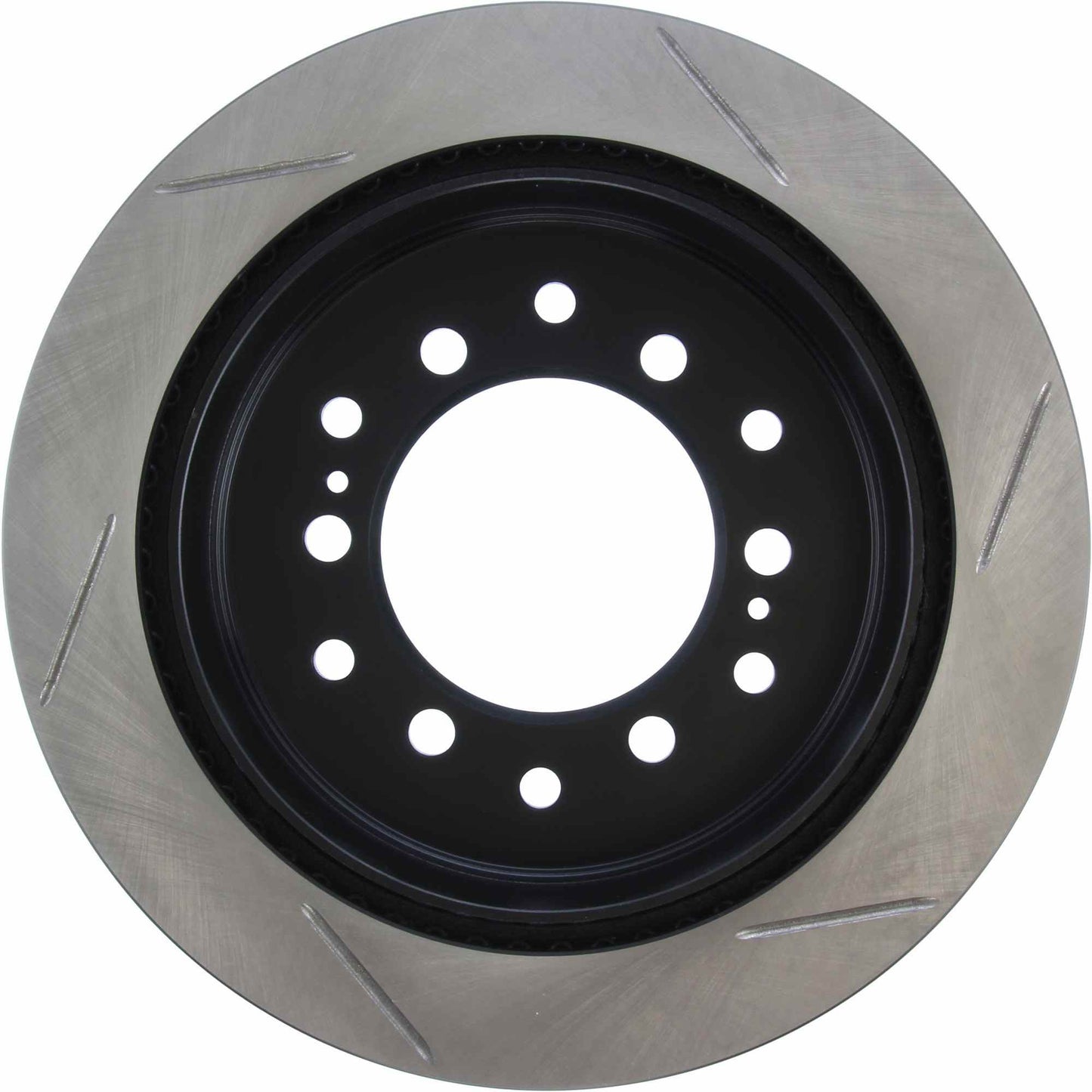 StopTech Power Slot 01-07 Toyota Sequoia/03-09 4 Runner / 03-09 Lexus GX470 Slotted Right Rr Rotor 126.44128SR