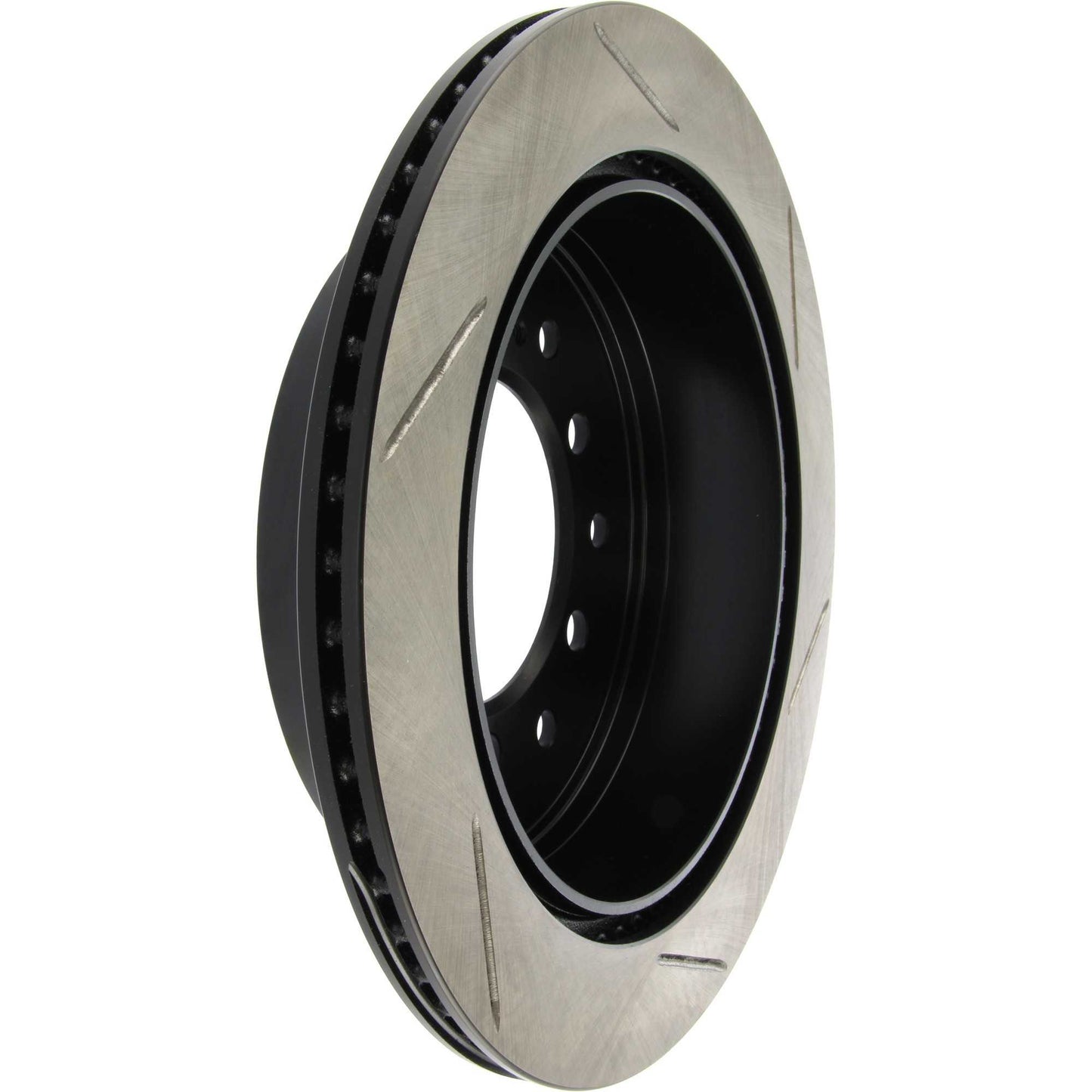 StopTech Power Slot 01-07 Toyota Sequoia/03-09 4 Runner / 03-09 Lexus GX470 Slotted Right Rr Rotor 126.44128SR
