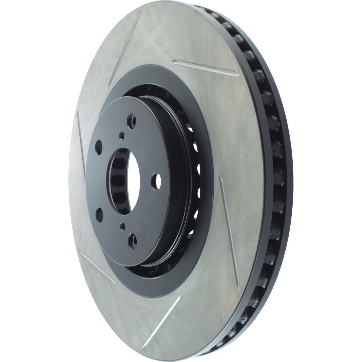 StopTech Power Slot 14-16 Lexus IS300/IS350 Front Left Slotted Cryo Rotor - Canada Spec 126.44137CSR