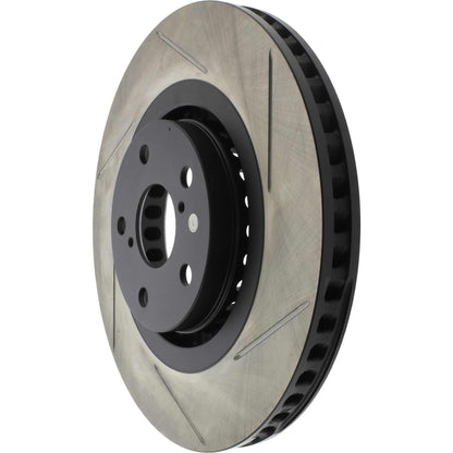 StopTech Power Slot 14-16 Lexus IS300/IS350 Front Left Slotted Cryo Rotor - Canada Spec 126.44138CSL