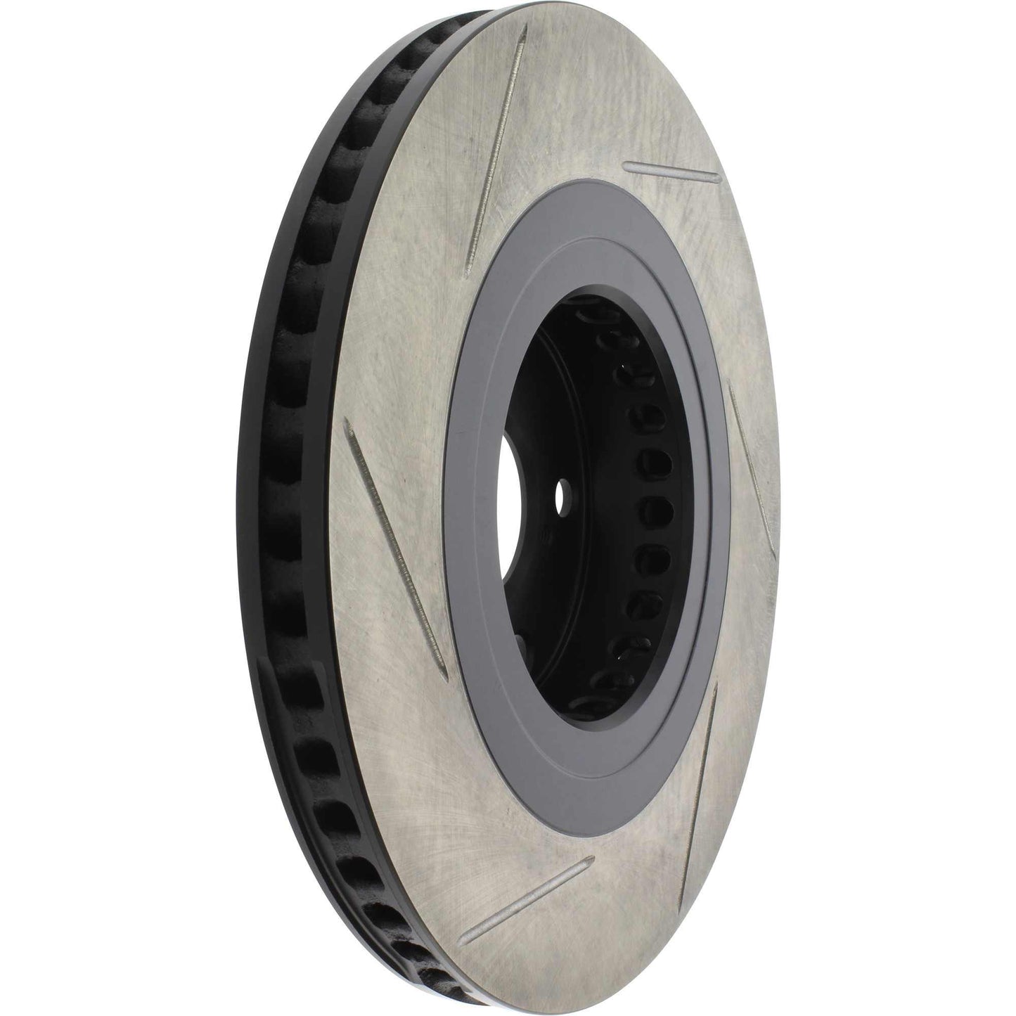 StopTech Power Slot 14-16 Lexus IS300/IS350 Front Left Slotted Cryo Rotor - Canada Spec 126.44138CSL