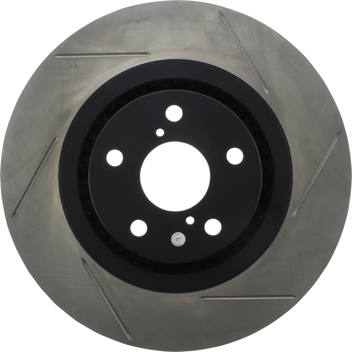 StopTech Sport Slotted Brake Rotor; Front Left